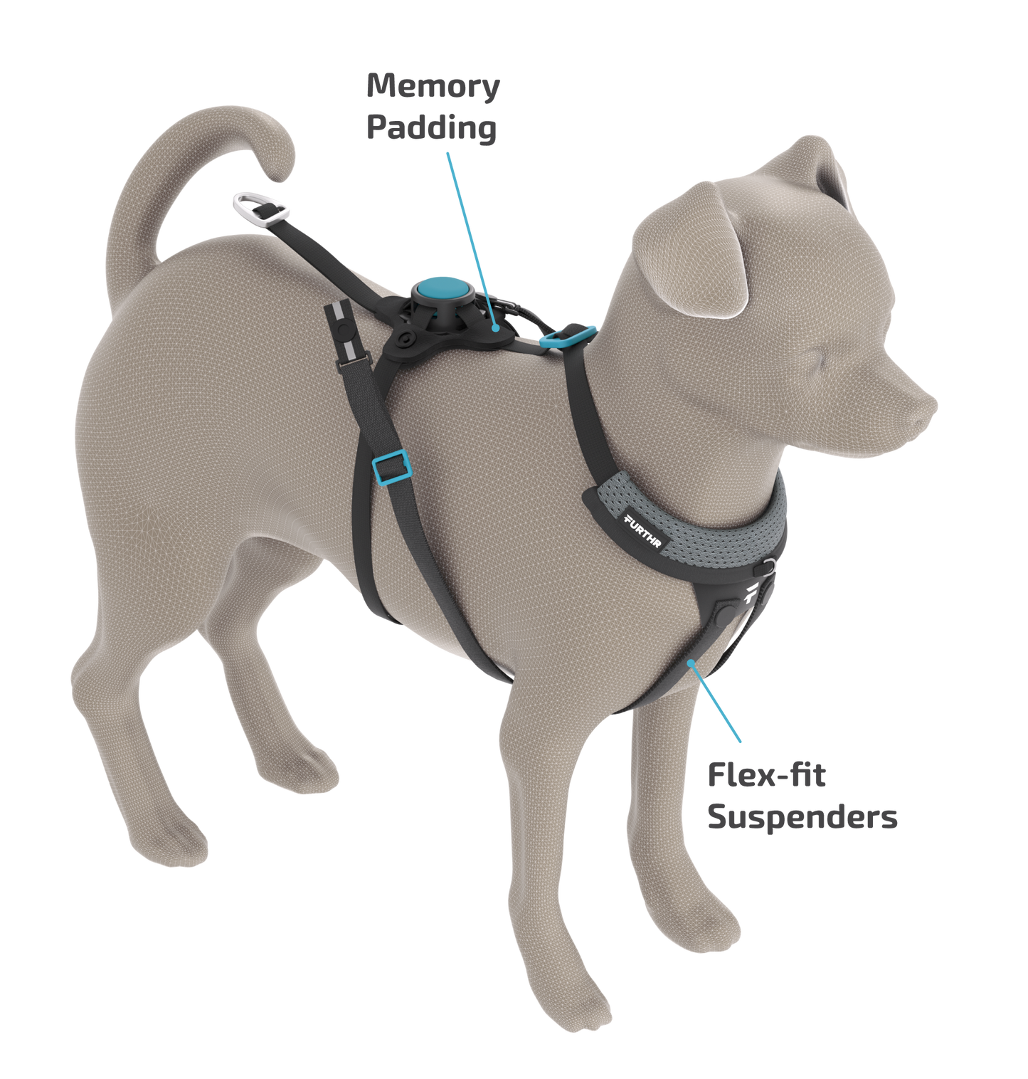 FURTHR™ X1 Explore Harness with Omni-Fit™ Button