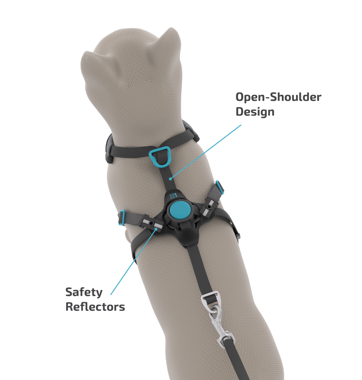 FURTHR™ X1 Explore Harness with Omni-Fit™ Button