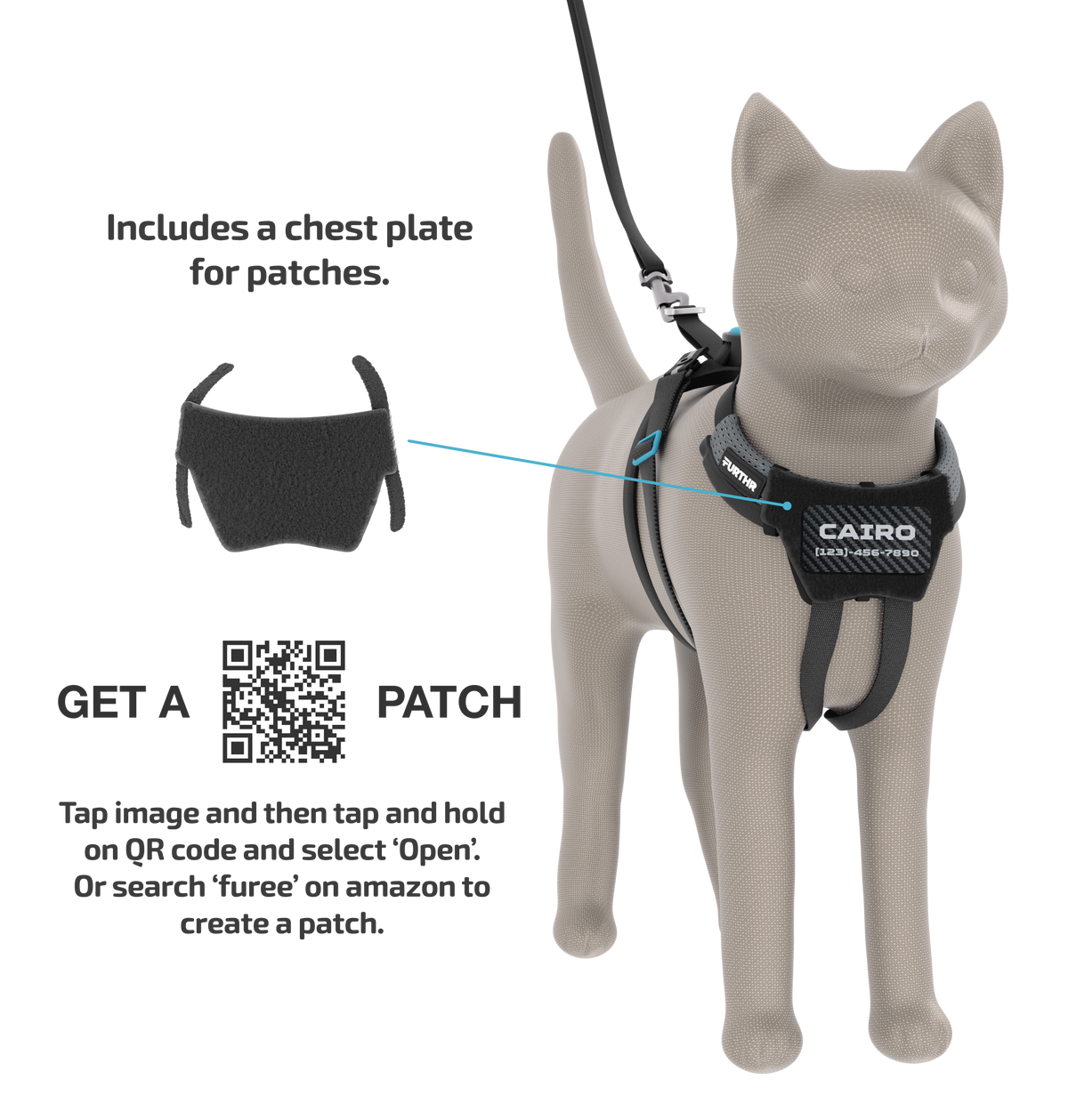 FURTHR™ X1 Explore Harness with Omni-Fit™ Button